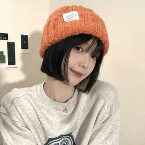 남자 여자 커플템 가을 겨울 니트 숏비니 골지 모자