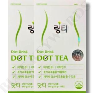 링티 닷티 10g x 14포 x 2박스 4주분 풋사과추출물 애플페논