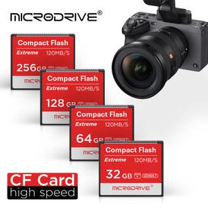 캐논 니콘 카메라용 초고속 컴팩트 플래시 카드, 메모리 카드, 128GB, 64GB, 32GB CF 카드, 256GB, UDMA7 풀 HD 비디오