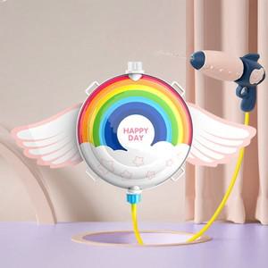 윙팝 배낭물총-레인보우 배낭 물총 어린이 유아 어른 물놀이 대용량 워터밤