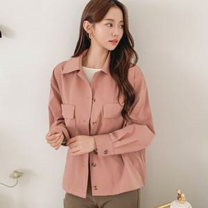 [신상오픈런] 플랩 기본남방 바스락 아노륵 밑단조절 봄셔츠