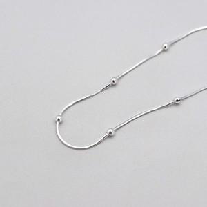 (Silver925) Basic ball anklet