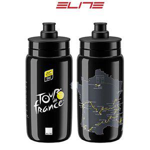 [기타]엘리트 자전거물통 플라이 투르드프랑스 블랙맵 550ml