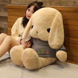 큰 대왕토끼인형 수면 애착인형 귀처진 귀가긴 긴귀 봉제 장난감 퀸 침대 잠자는 베개 여성