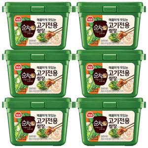 사조 해표 순창궁 고기전용쌈장 500g x 6개 / 장류