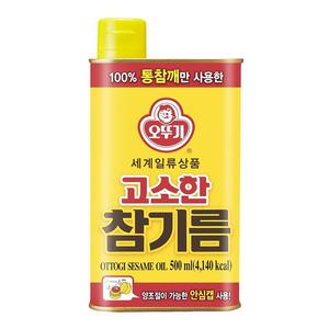 오뚜기 고소한 참기름 500ml