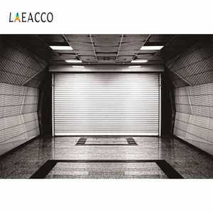 작품 Laeacco-빈 차고 조명 대리석 바닥 사진 배경 초상화 비닐 포토콜 스튜디오 인테리어