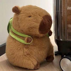 쥐 애착인형 거북이가방 귀여운 카피바라인형 25cm