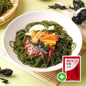 [이응준장인][한끼 7.41kcal]미역국수 해초국수 10인분 세트(소스 포함)