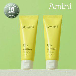 [GS1위,체험특가] 아미니 수분 콜라겐 선크림 50ml 2개 (무배)