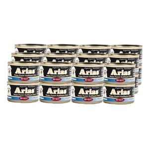 강아지 주식캔 사료 아리아스 캔 새우 닭고기 100g X 24개