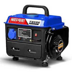 무소음 발전기 휘발유 수동 800W 2행정 차박 비상