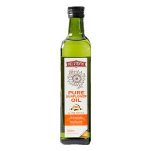 델비엔토 해바라기씨유 500ml 1병 100% 스페인산 프리미엄 오일 천연토코페롤 비타민E