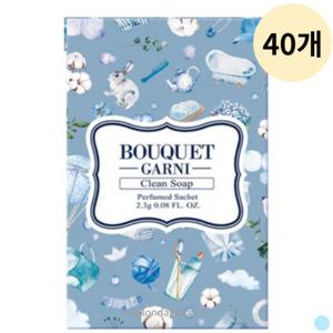 부케가르니 옷장 걸이형 탈취제 미니 2.3g 클린솝 향 40P