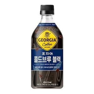 [조지아] 조지아 콜드브루블랙 470ml 6개