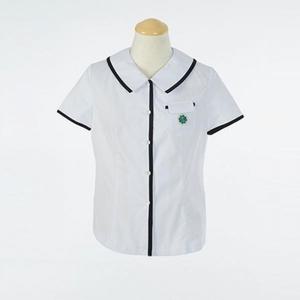 교복몰 블랙라인 화이트 반팔 블라우스 (경화여고) 교여자교복 교복블라우스 여자교복셔츠 교복 교복셔츠 교복쇼핑몰 예쁜교복 학생셔츠 여고교복 여학생교복 고등학교교복 중학생교복 중학교교복