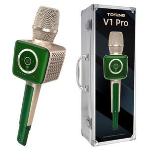 성인용 TOSING V1 마이크 노래 노래방 기계, 파티용 무선 20W 블루투스 PA 스피커 휴대용 /스피치 /녹음 /팟캐스트 /카