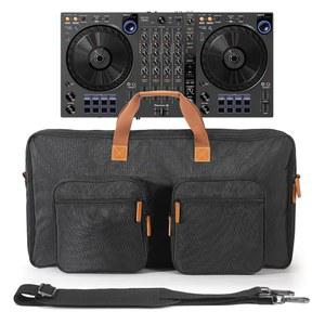 오크낙 프로텍터 백 수납 케이스, 파이오니어 DJ DDJ-FLX6용 토트백, DDJ-FLX6-GT 또는 DDJ-800용 여행용 휴대 컴팩트 컨트롤러 패딩 캐리 케이스