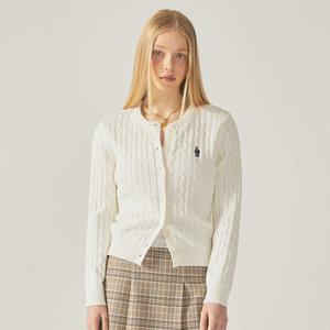 후아유 [N배송] 스티브 케이블 가디건 / WHCKF2101F Steve Cable Cardigan
