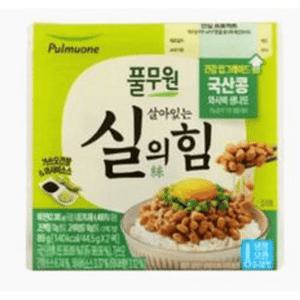 풀무원 낫또 생나또 실의힘 국산콩 낫토 2팩묶음