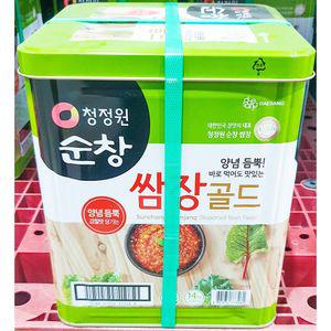 대상 쌈장 순창 14k업소용 바베큐 대용량 양념장 고기 고기용 쌈밥용 식당용 업소용 다용도