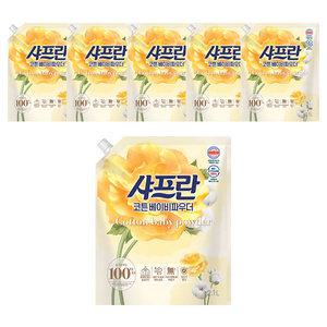 샤프란 소프트 코튼 리필, 2.1L, 6개