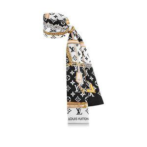 [LOUIS VUITTON][명품] 루이비통 스카프 모노그램 컨피덴셜 방도 블랙 M78656