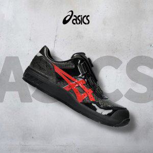 [기타]아식스 안전화 발볼넓은 미끄럼 방지 윈잡 CP306 BOA BLK EDITION 3E 블랙