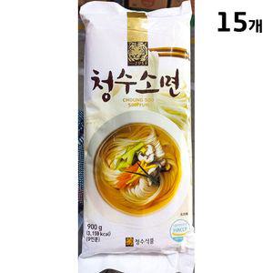 소면 900g X15 청수 식자재 주방용품 국수