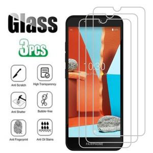 Fairphone 3 강화 유리에 대한 3PCS Plus 화면 보호기에 보호 스마트 폰 커버 필름