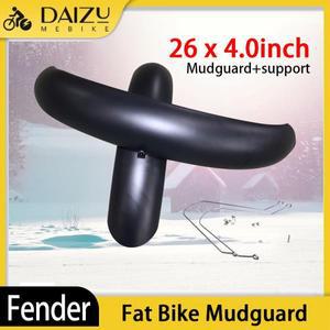 자전거물받이 자전거머드가드 흙받이 짐받이Fatbike 머드가드 26x4.0 인치 MTB 산악 자전거 스노우 바이크