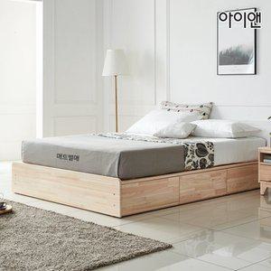 아이앤 편백 멀티수납 퀸 침대 NM
