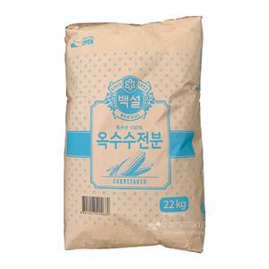 CJ 제일제당 백설 옥수수전분 22kg N-GMO