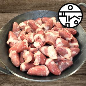 육감성  닭염통 1kg 국내산 냉동