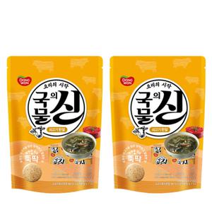 동원 코인 조미료 쇠고기 한알 국물의 신 4g 25입 2개