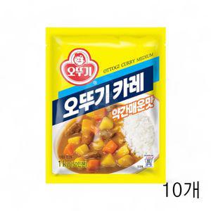 오뚜기 약간매운맛 카레 1kg X 10개 대용량 파우더