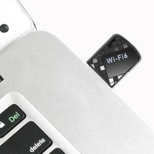 PC 컴퓨터 액세서리용 미니 USB 와이파이 원격 제어 어댑터 동글 드라이버 이더넷 리시버 무선 900Mbps