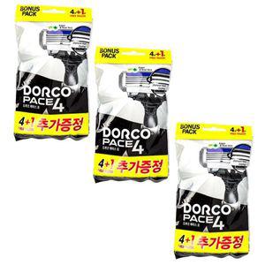 도루코 페이스4 휴대용 면도기 4P1P X 3개