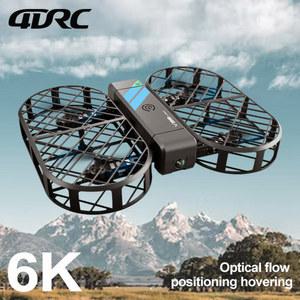미니 소형 RC 포켓 8K 쿼드콥터 FPV 접이식 드론 카메라 헬리콥터 호버 리모컨 와이파이