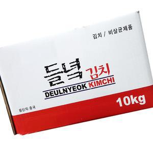 김치 들녁 슬라이스 10K 업소용 단체용 식당용 급식용 대용량 식자재