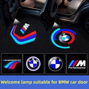 자동차 도어빔 2/4pcs 자동차 도어 LED 환영 조명은 BMW 1 시리즈, 3 및 8 F40G20 G21x7 G29Z4G20 320I320L