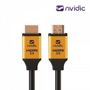 [IXHIP6YM_4B]HDMI 2.0 4K 골드메탈 케이블 NVJSHD230JSG
