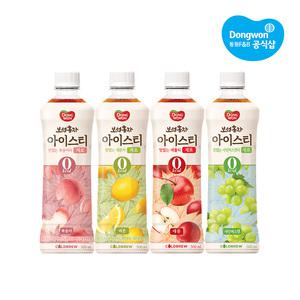 [동원] 보성홍차 아이스티 제로 500ml 24개(복숭아/레몬/애플/샤인머스캣)