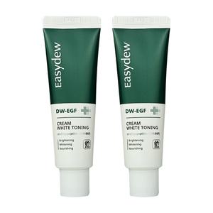 이지듀 DW EGF 크림 화이트 토닝 50ml 2개세트 기미 재생크림