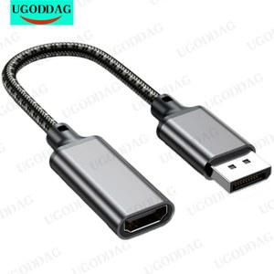 Displayport HDMI 호환 어댑터 4K 8K DP Male HDMI Female Lenovo용 디스플레이 포트 변환기