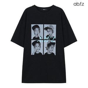 [ab.f.z] 캐릭터 프린팅 코튼 반팔 티셔츠 (AFZ2MK31A)