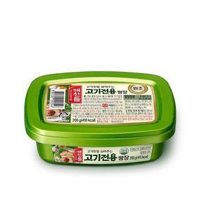 CJ 해찬들고기전용쌈장 200g(용기) X 32개 쌈장