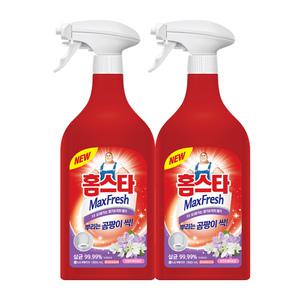 엘지생활건강 홈스타 맥스프레쉬 뿌리는 곰팡이싹 세정제 900ml 2개 / 욕실 물때 찌든때 곰팡이제거 청소세제
