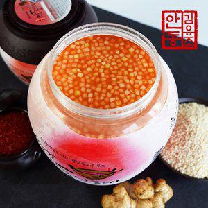 [프레시데이][안동김유조] 3대째 이어온 전통 빨간 안동식혜 4kg (선물용)
