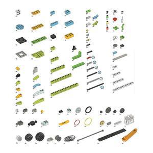 WeDo 2.0 로보틱스 건설 코어 세트, 새로운 기술 부품, 빌딩 블록, 45300 교육용 DIY 완구와 호환 가능